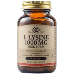 Solgar L-Lysine 1000mg 50tabs