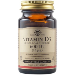 Solgar Vitamin D-3 600IU,...