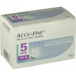 Accu chek Accu-Fine 0.25mm...