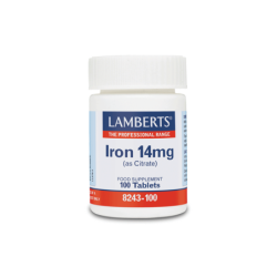 LAMBERTS IRON 14MG 100TABS