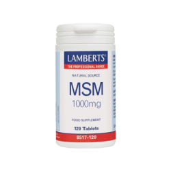 LAMBERTS MSM 1000MG 120TABS