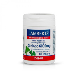 Lamberts Ginkgo 6000mg, 60tabs